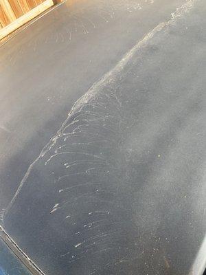 Dirt moved around on the hood of my car from the car wash. Still dirty after. Would not recommend.