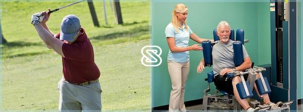 The SpineZone Golf Program We assess & prescribe the right strengthening program that will best get you back into your game.