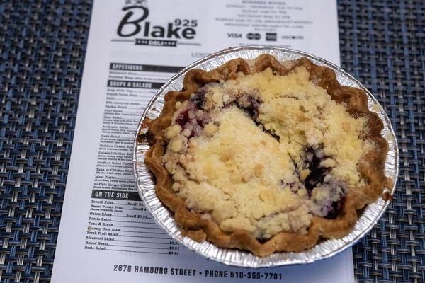 Very Berry Pie (small) - baked by Mourningkill Farm & Bakeshop for Blake 925 Deli