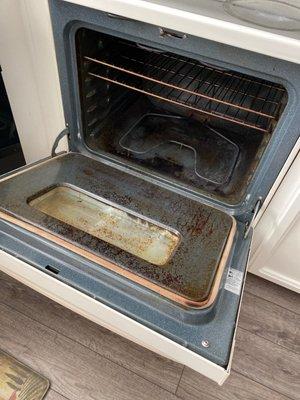 Dirty oven