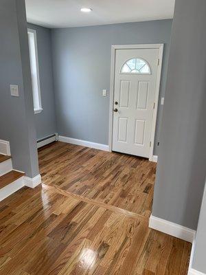 Complete makeover( Doors, Windows, Hardwood Floor, Walls, Crown Moldings, Stairs)