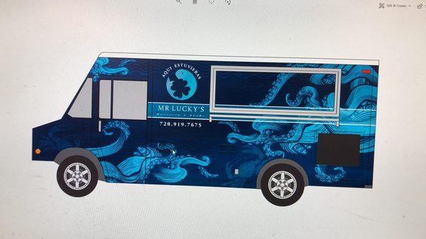 Food truck design custom