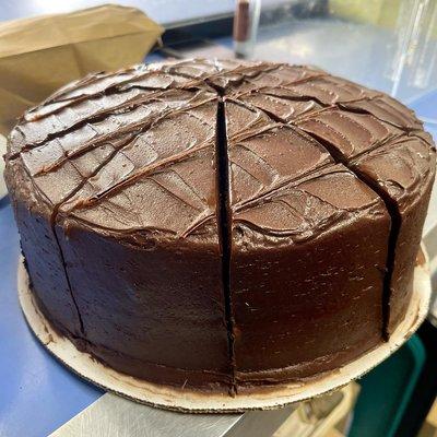 double chocolate cake