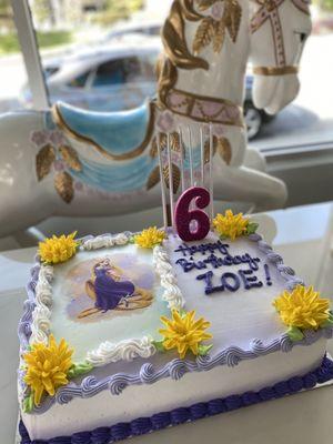 Rapunzel birthday cake!