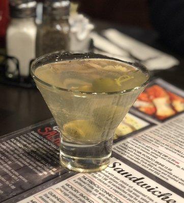 Filthy Vodka Martini