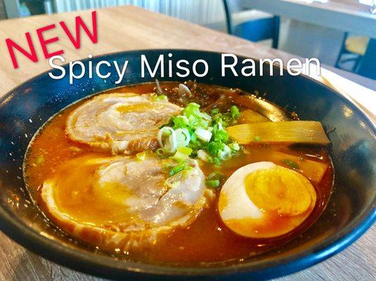 New! Spicy Miso Ramen