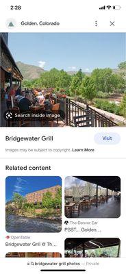 Bridgewater Grill in Golden, CO