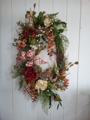 Rustic Mix. Great for over Mantel, or front door entrance for Fall Greeting!