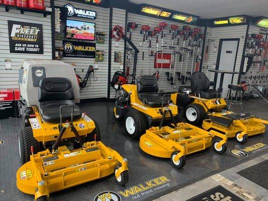 We keep our showroom stocked with the quality equipment your home or business needs.