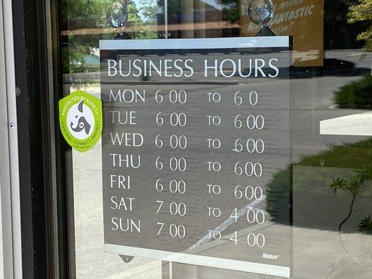 Their Business Hours