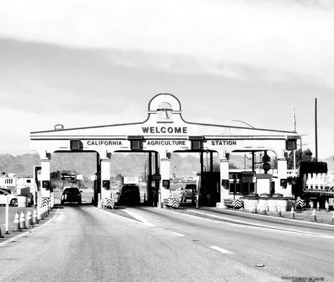 California Arizona Border