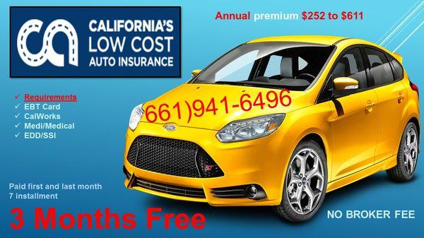 CA LOW COST INSURANCE PROGRAM