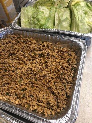 Lettuce Wrap with chicken