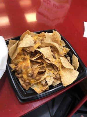 Chicken nachos