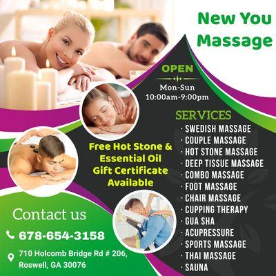 New You Massage