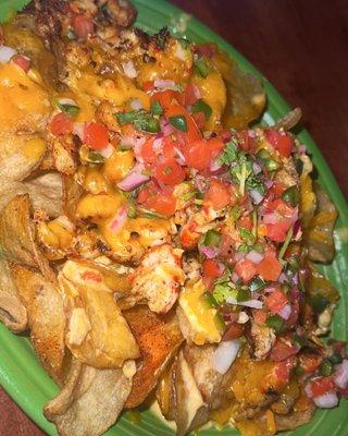 Crawfish nachos