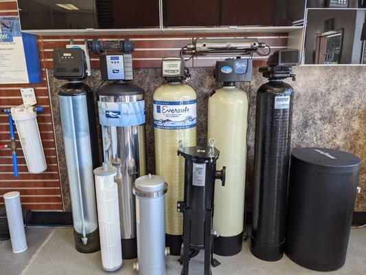 Various water treatment options