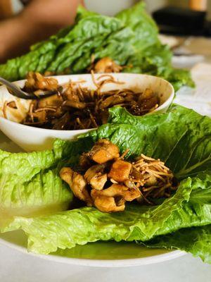 Thai lettuce wrap DIY