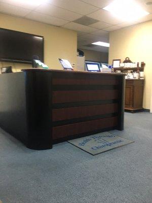 Front desk