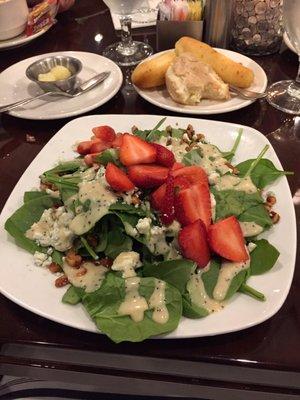 Spinach And Strawberry salad