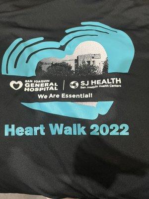 Heart walk for San Joaquin General Hospital