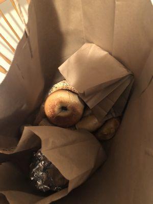 Dozen bagels,muffins