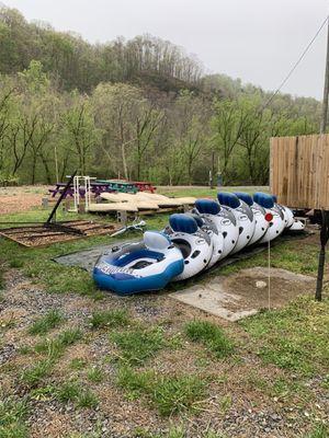 Tubes and Kayaks