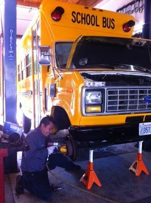 We even work on school buses (Capo Unified)