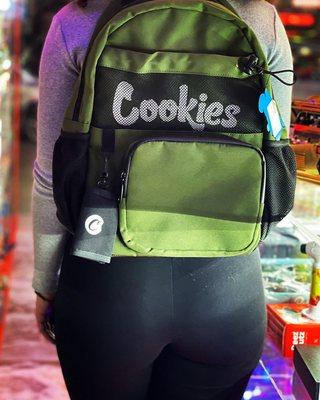 Cookies smell proof book bag