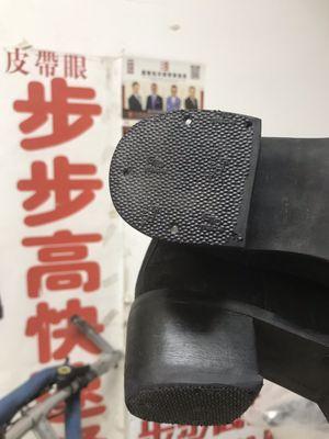 repaired heels for $13!