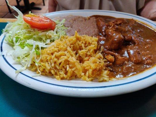 Chicken Mole Lunch