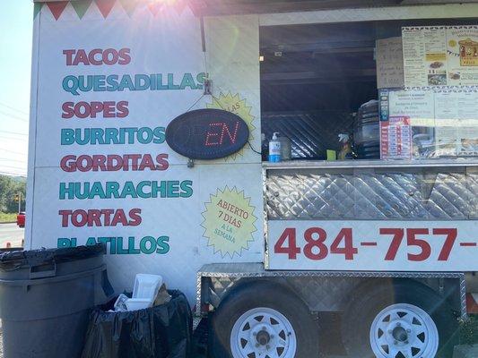 Camión taco. (Taco truck)