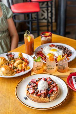 Weekend Brunch served Sat - Sun, 9am-2pm.