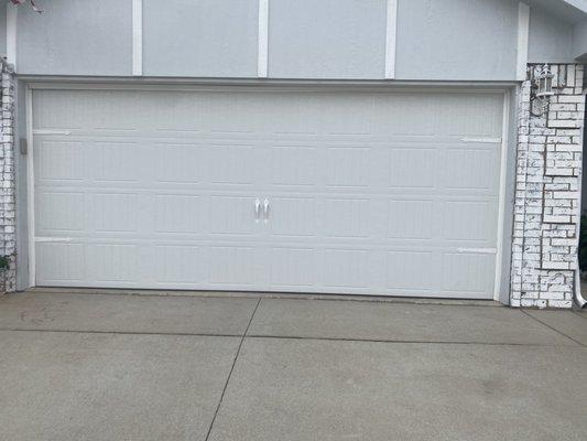 My new garage door