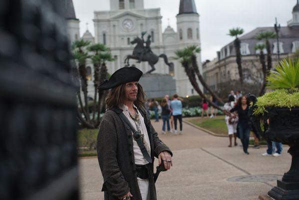 The Captain in Jackson Square