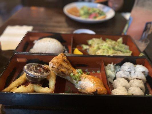 Dinner bento box.