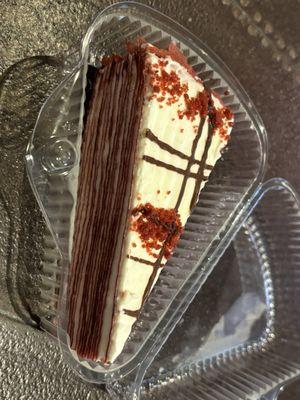 Red Velvet Mille Crepe