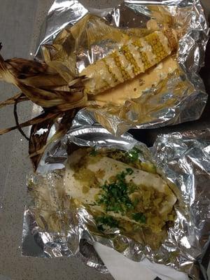 Rio Grande and Grilled Corn on the Cob