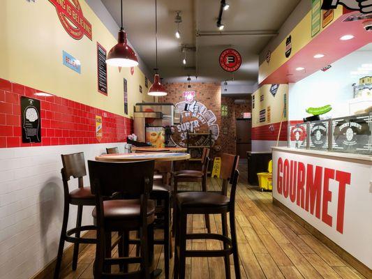 Dining Area at Jimmy John's 86th St. Indianapolis