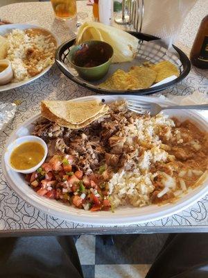 Carnitas platter