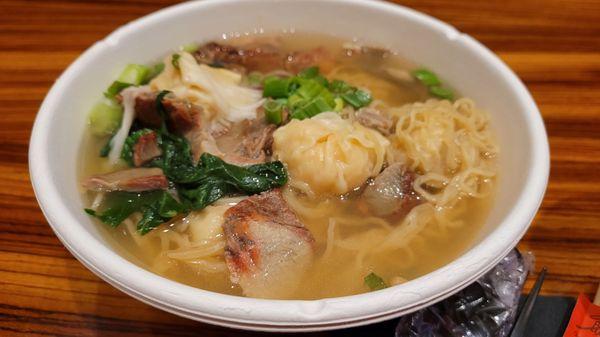 Pork and Shrimp Noodle Soup Combo