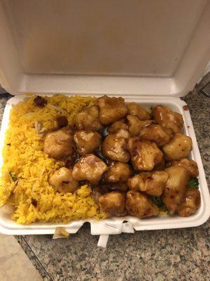 #32. General Tso's Chicken  Very generous portion! Fairly priced, and tasty too