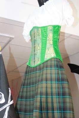 Corsets and Tartan Skirts- Perfect for the next Celtic Festival! :-)