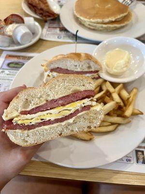 Pork Roll with Egg Sandwich