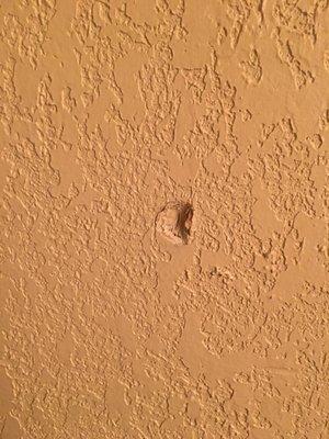 Hole in wall