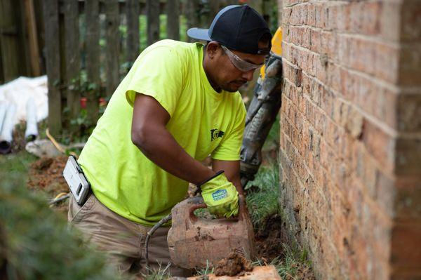 We provide full service foundation repair to Carolina Residents.