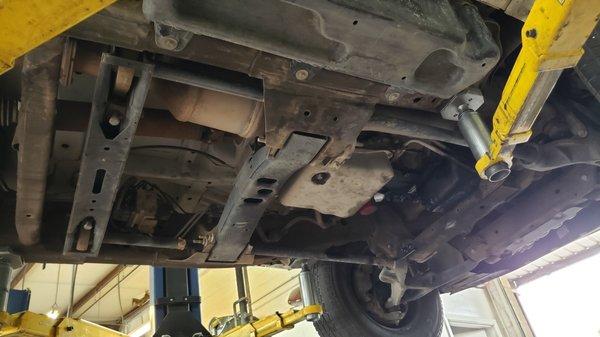 Undercarriage (2014 Silverado 2500HD)