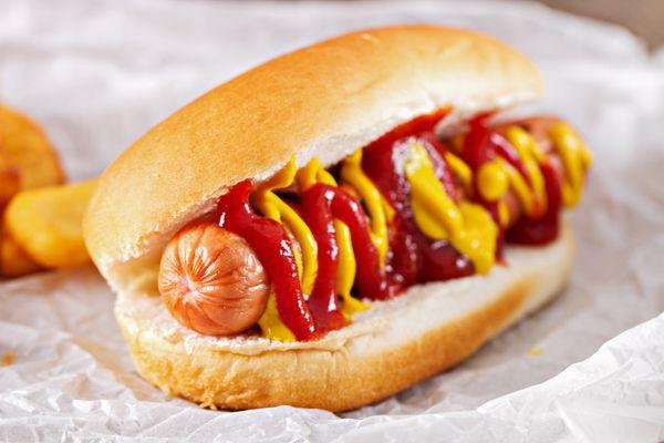 Grab a hot dog at DASH IN! Good food, good mood.