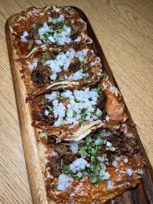 Short rib taco