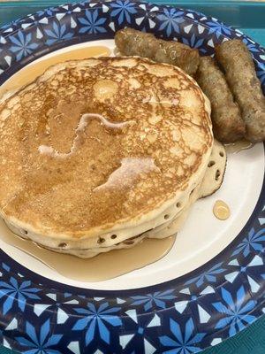 Sausage and pancake breakfast every first Sunday